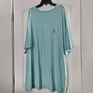 Caribbean Light Blue Short Sleeve Tee